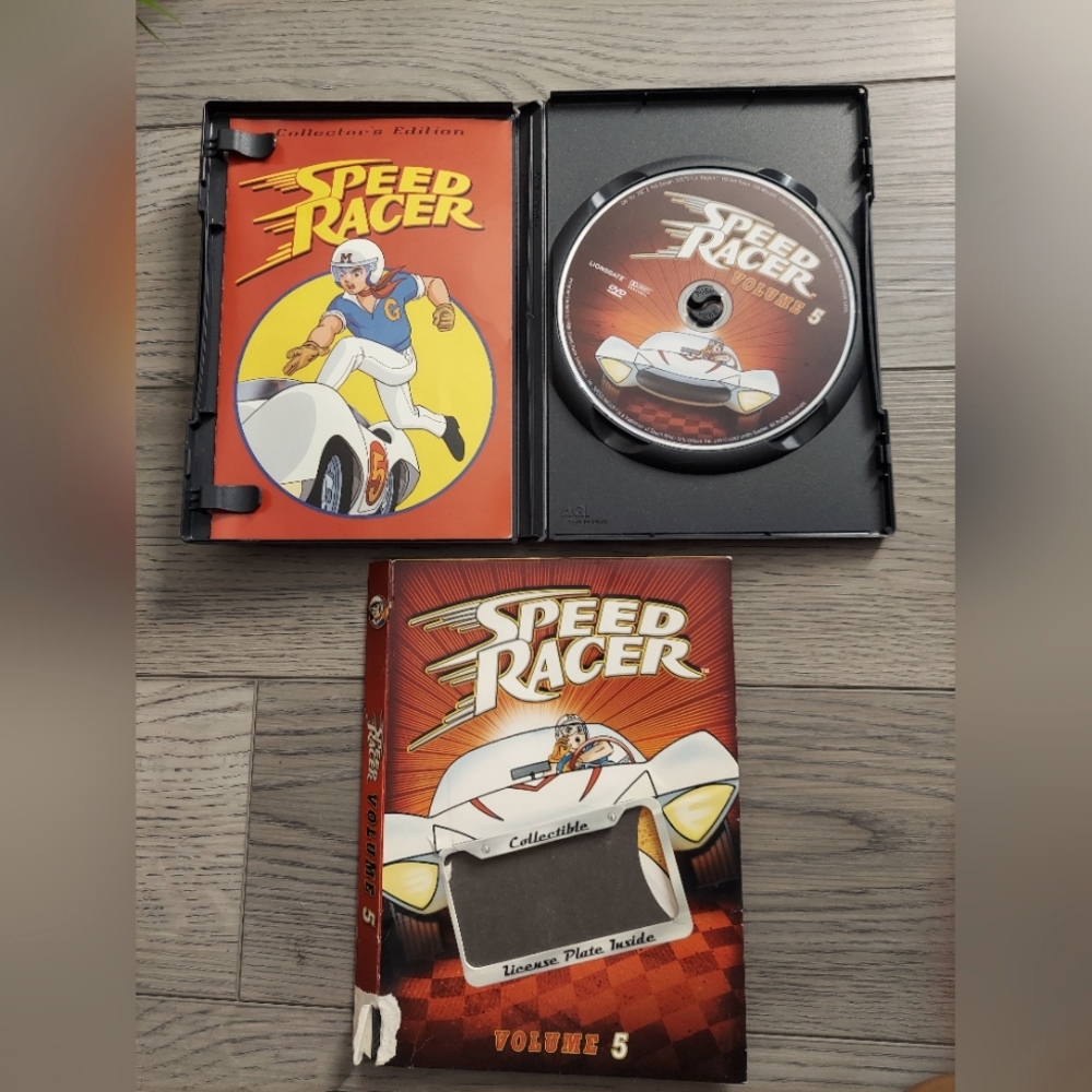 SPEED RACER DVD Movie Excellent  condition ,Collectible, no License Plate incl.